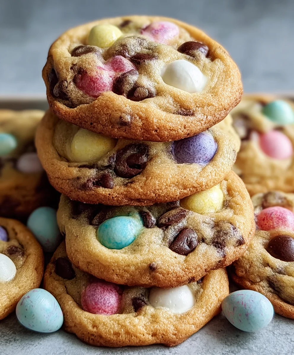 Easter Chocolate Chip Cookies-Decadent & Easy Recipe