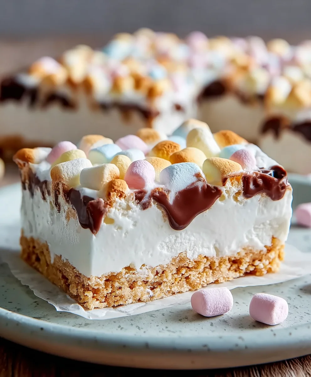 Easy No-Bake Marshmallow Slice Recipe Delight