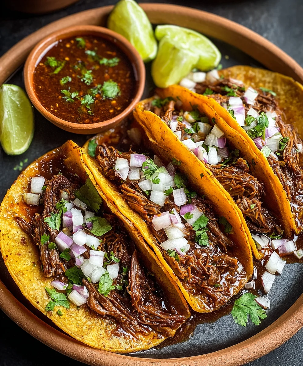 Authentic Beef Birria Tacos Recipe - So Delicious