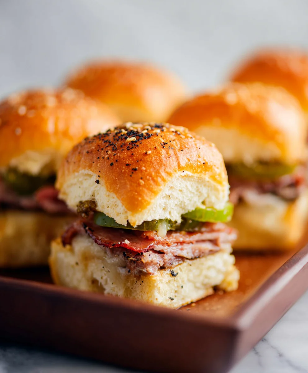 Savory Beef Cuban Sliders- Easy Weeknight Dinner