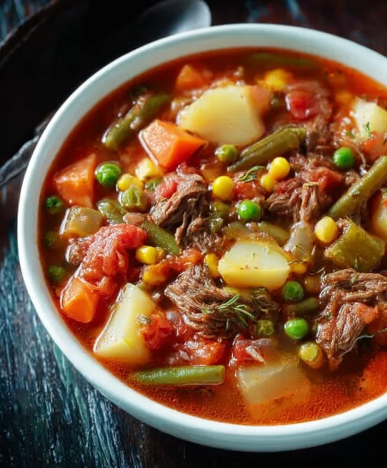 Easy Vegetable Soup Recipe – Delicious & Healthy