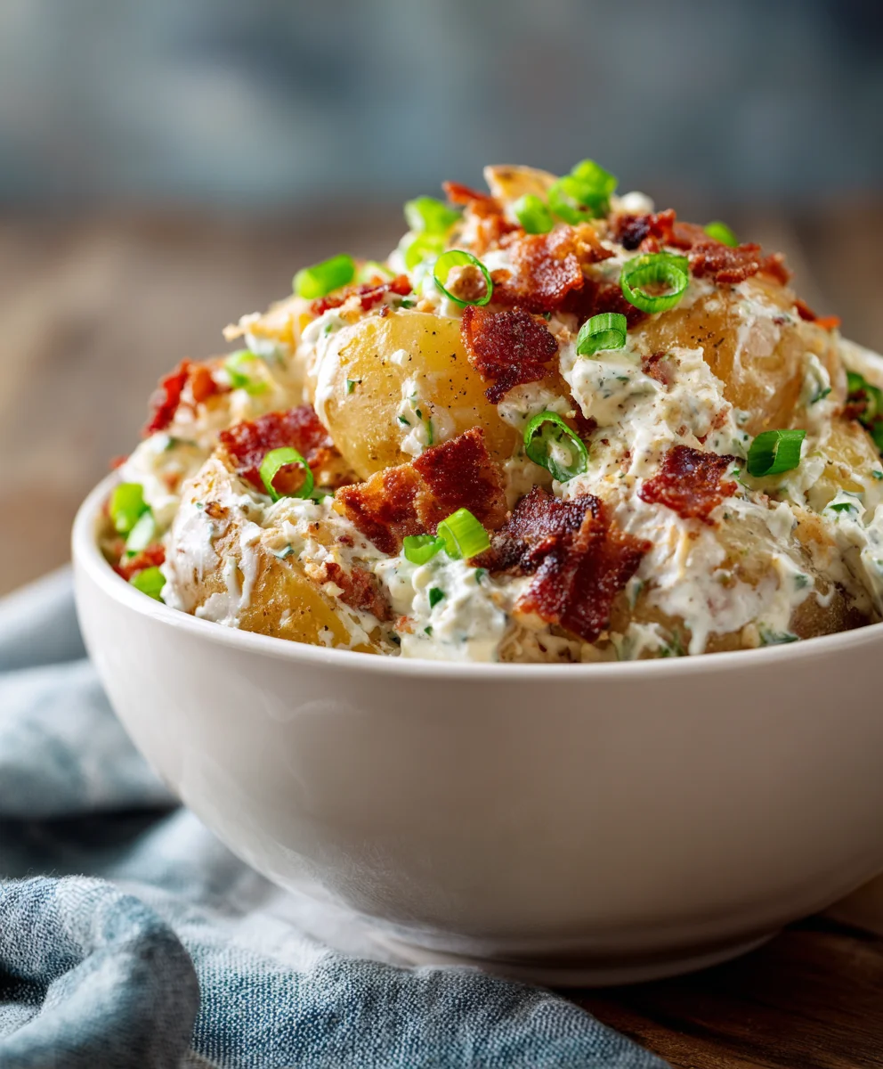Loaded Baked Potato Salad Canyon Cookout Recipe