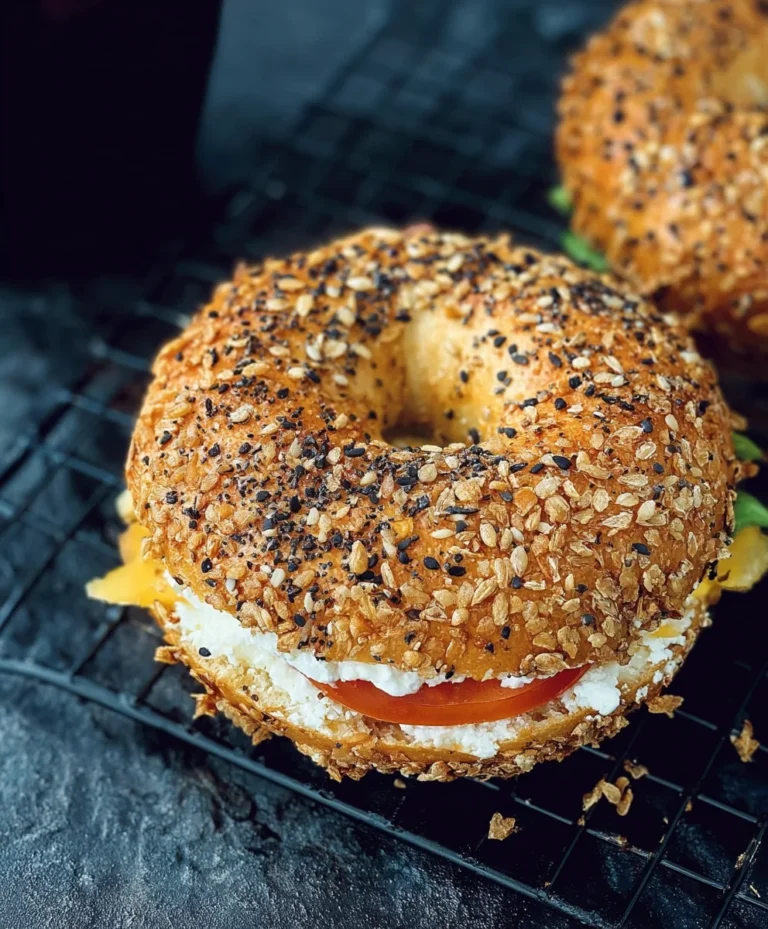 Protein Bagels with Cottage Cheese – Easy Healthy Snack