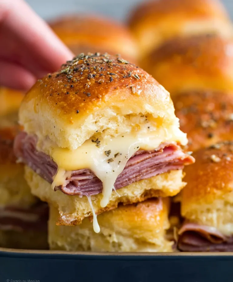 Beef Beef Ham Cheese Sliders – Easy Party Appetizer