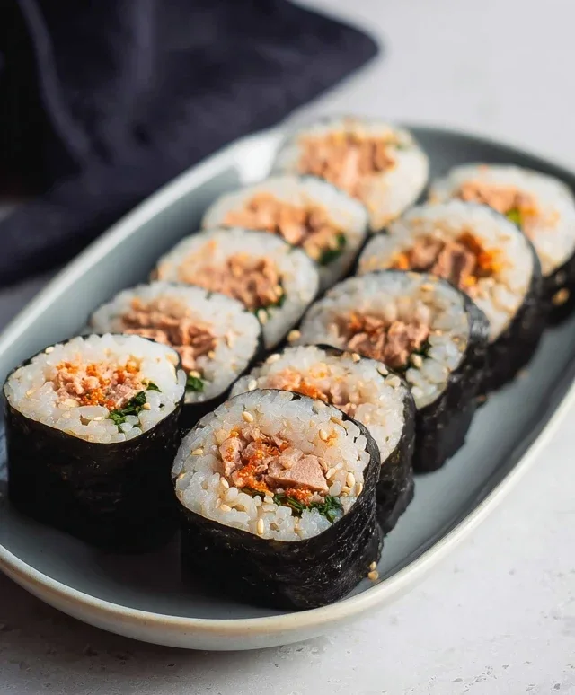 Easy 15-min. Spicy Tuna Kimbap