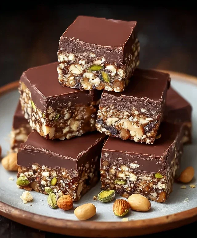 No-Bake Chocolate Biscuit Bars