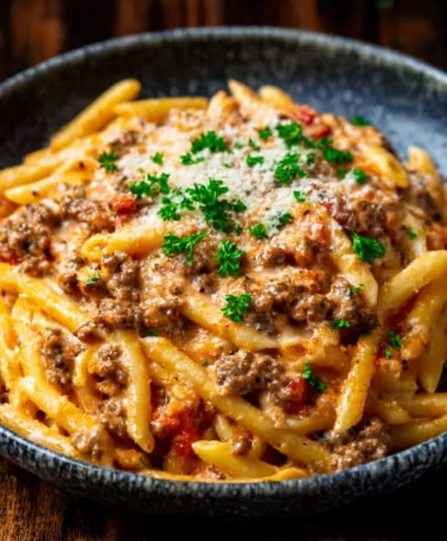 Creamy Beef Pasta