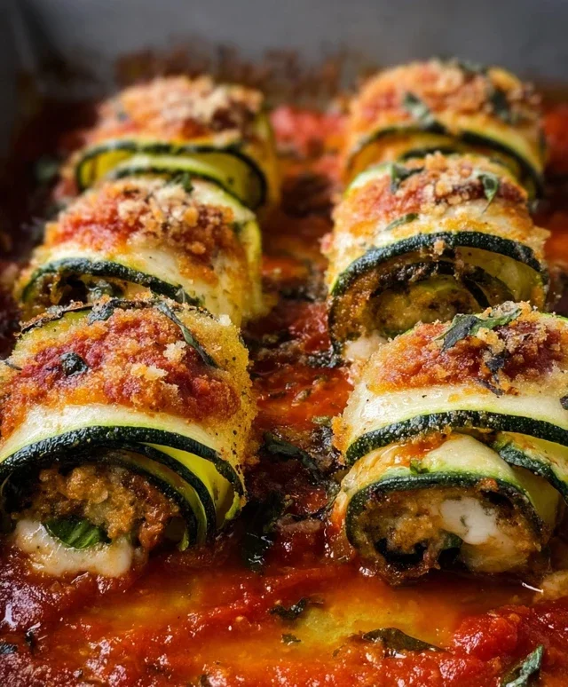 Vegan Zucchini Rollatini