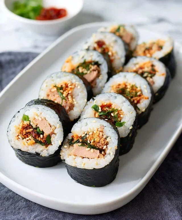 Easy 15-min. Spicy Tuna Kimbap