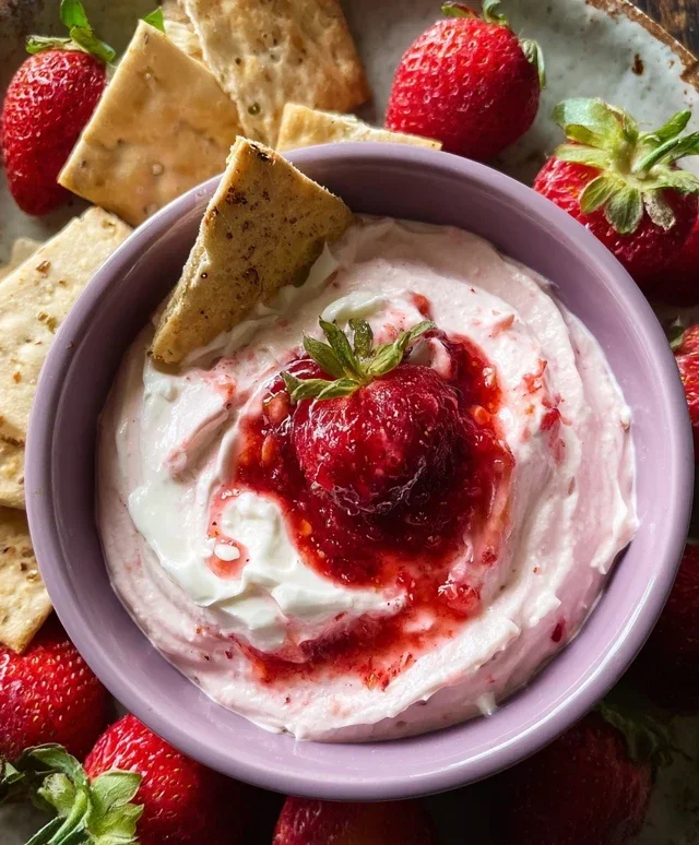 Strawberry Cheesecake Dip