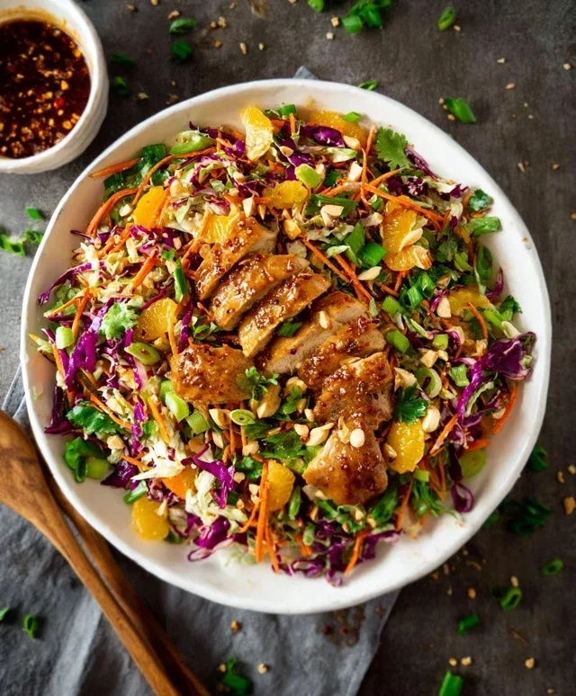 Asian Chicken Crunch Salad