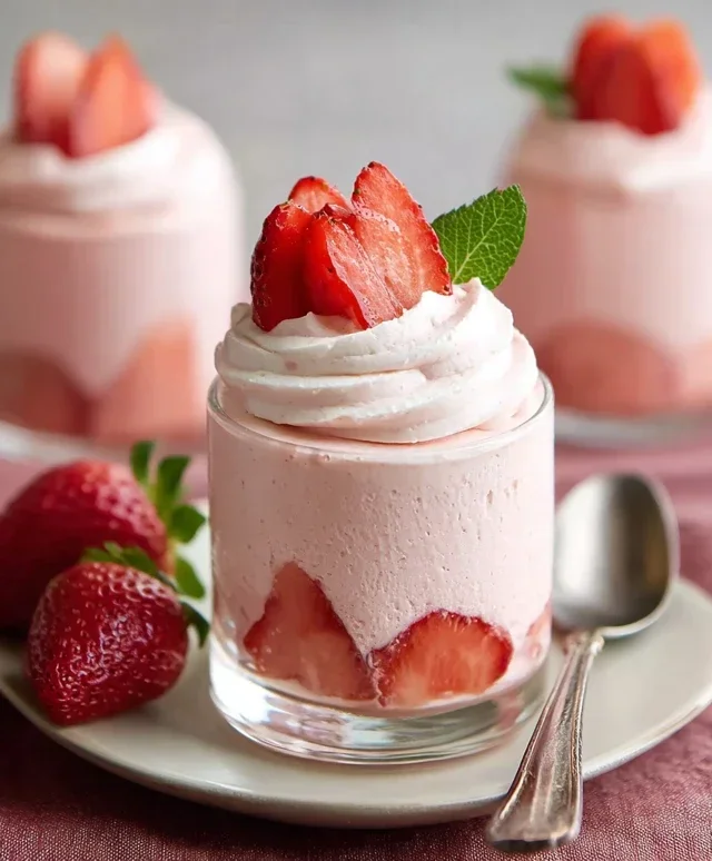 Strawberry Mousse