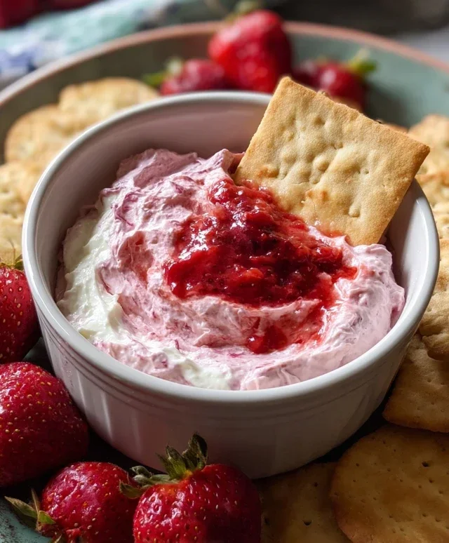 Strawberry Cheesecake Dip