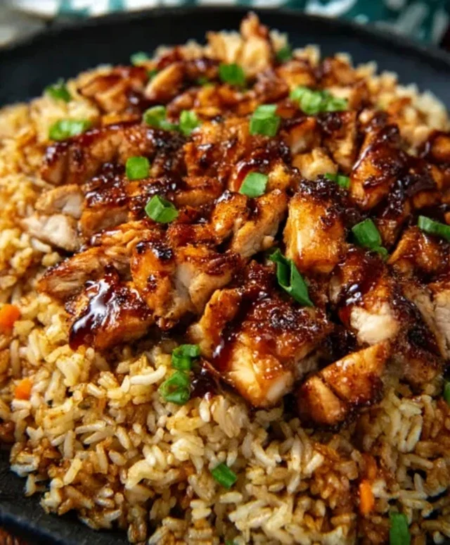 One-Pan Bold Honey BBQ Chicken Rice