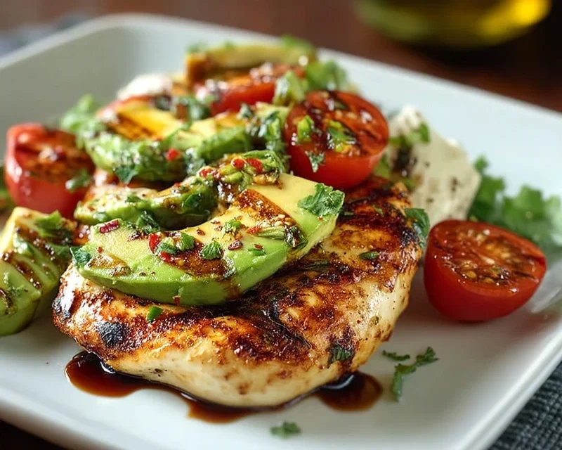 Grilled California Avocado Chicken Recipe
