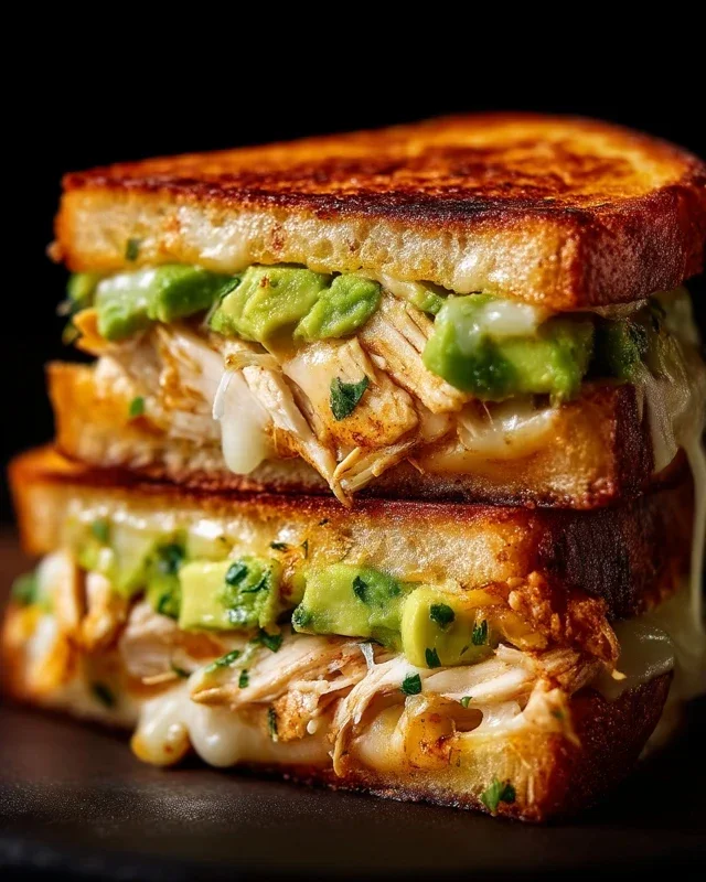 Chicken Avocado Melt Sandwich