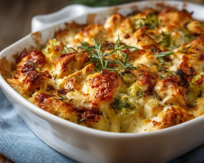 Easy Low Carb Chicken Casserole