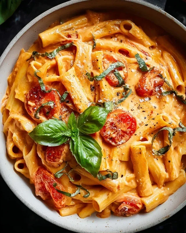 Easy One Pot Creamy Tomato Pasta