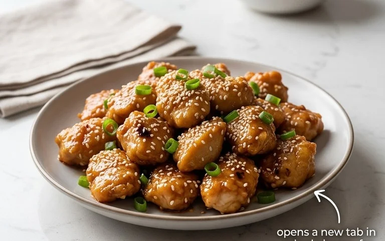Healthy Sesame Chicken