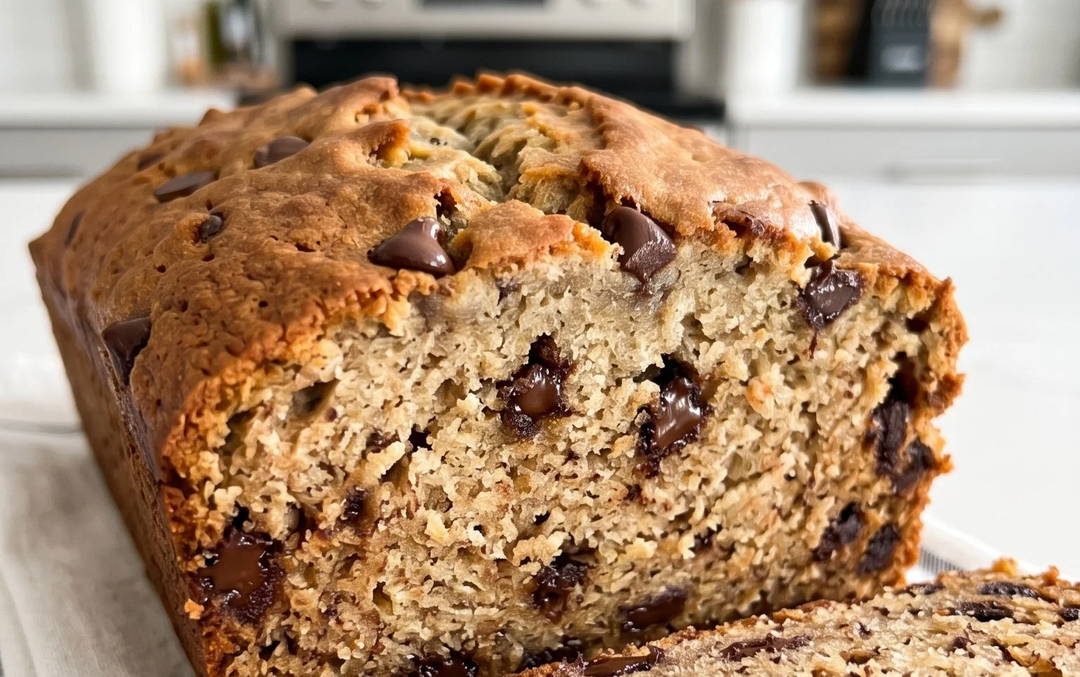 Easy Chocolate Chip Banana Bread