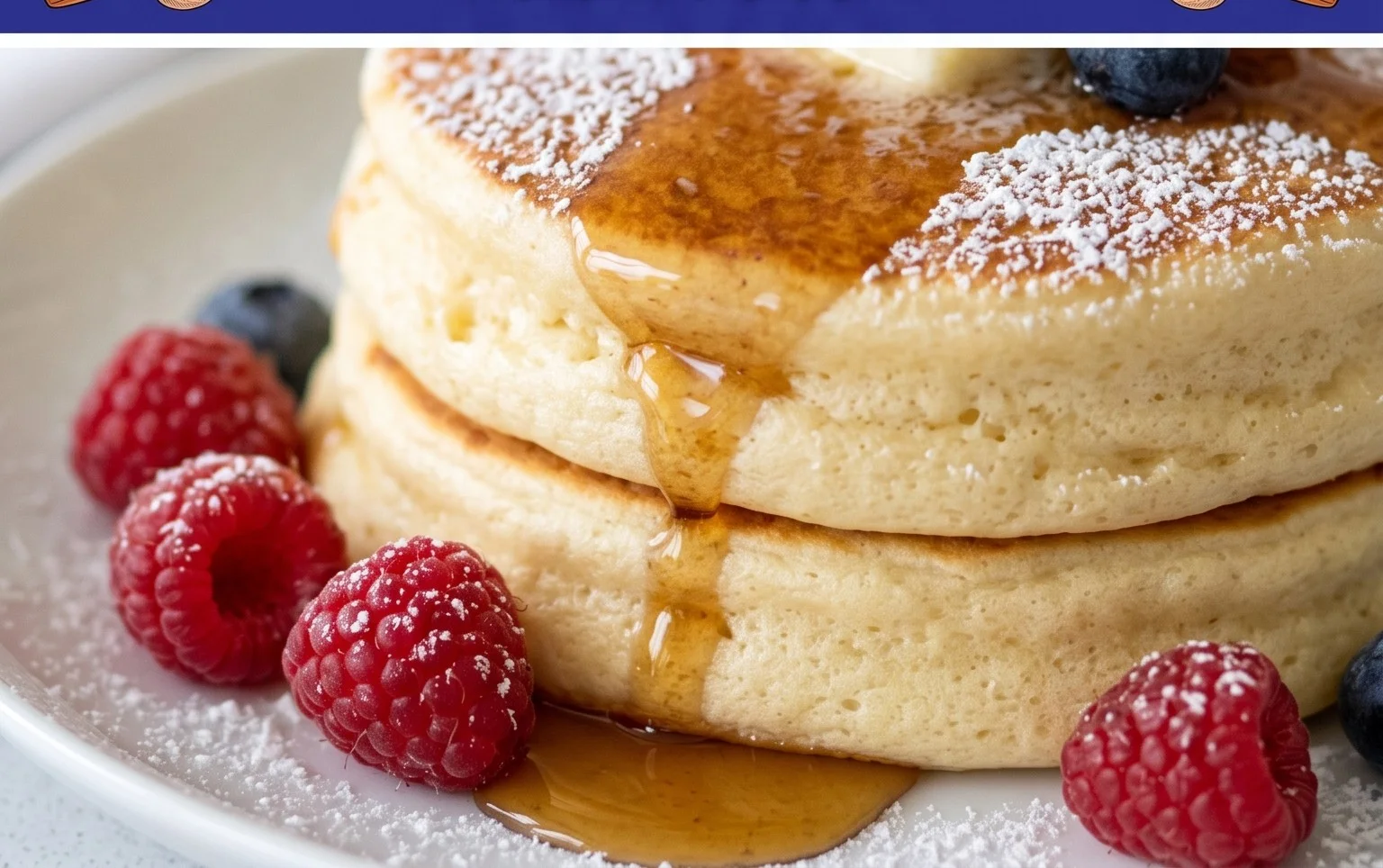 Fluffy Japanese Soufflé Pancakes