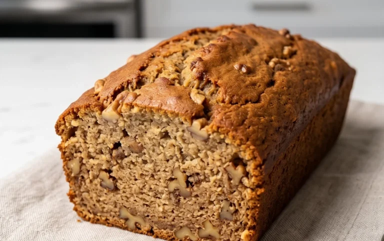 Healthy 5-Ingredient Flourless Banana Bread