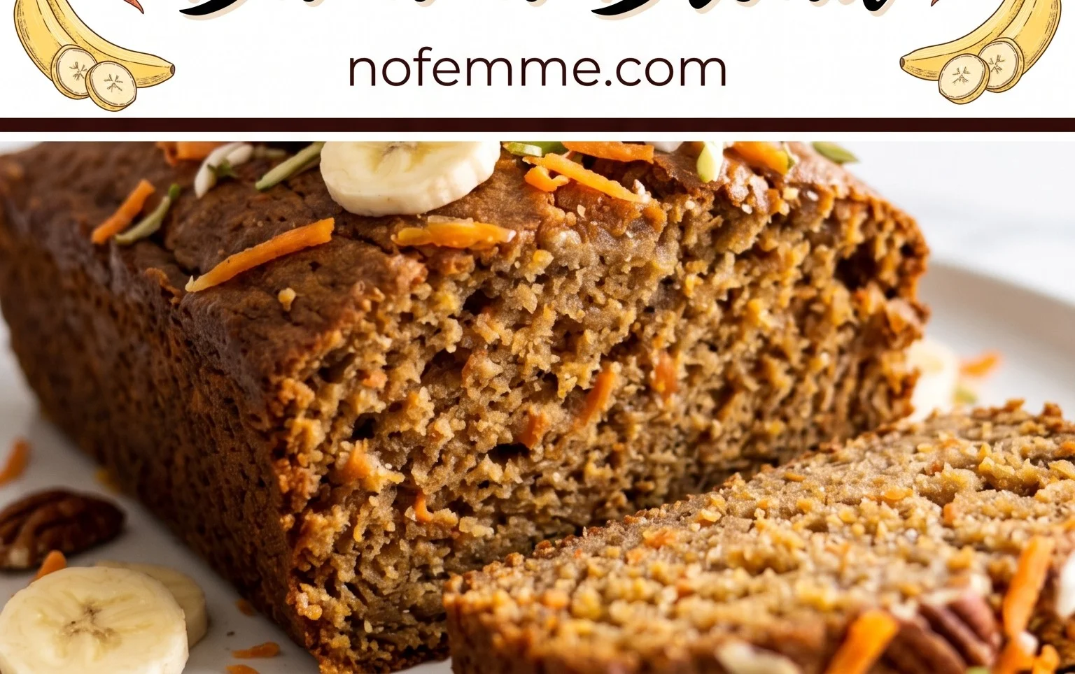 Carrot Cake Banana Bread