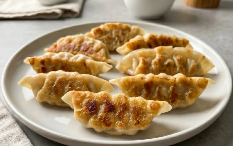 Chicken Potstickers (Pan Fried Dumplings)