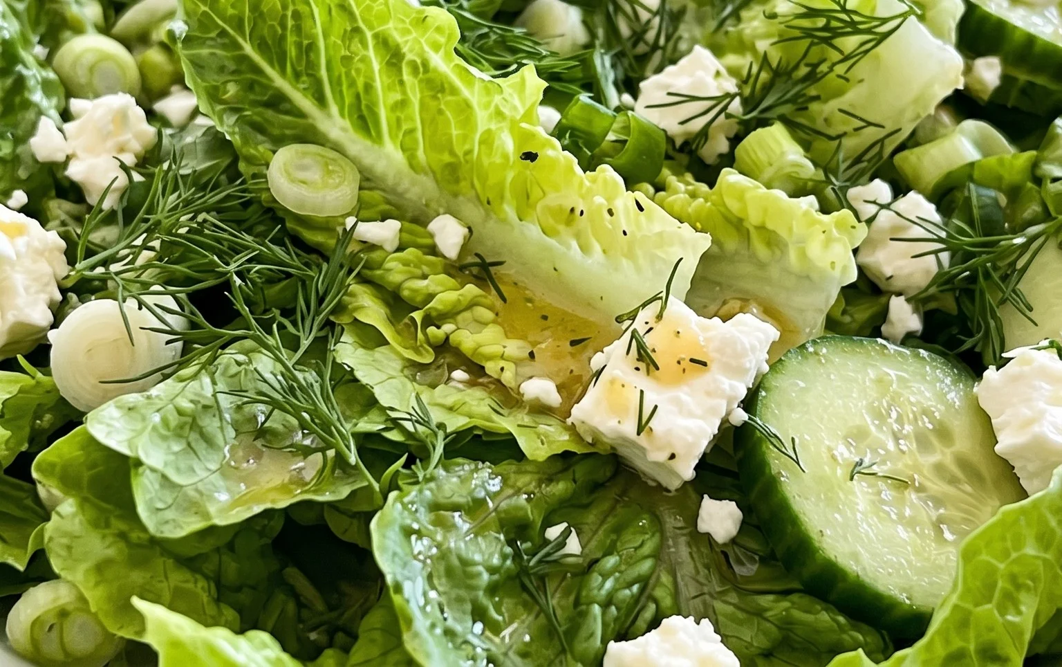 Maroulosalata (Greek Lettuce Salad)