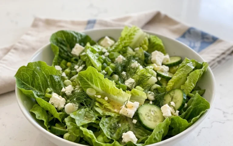 Maroulosalata (Greek Lettuce Salad)