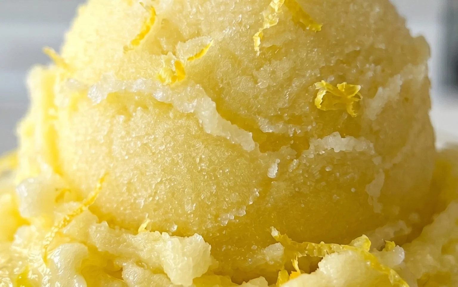Lemon Sorbet