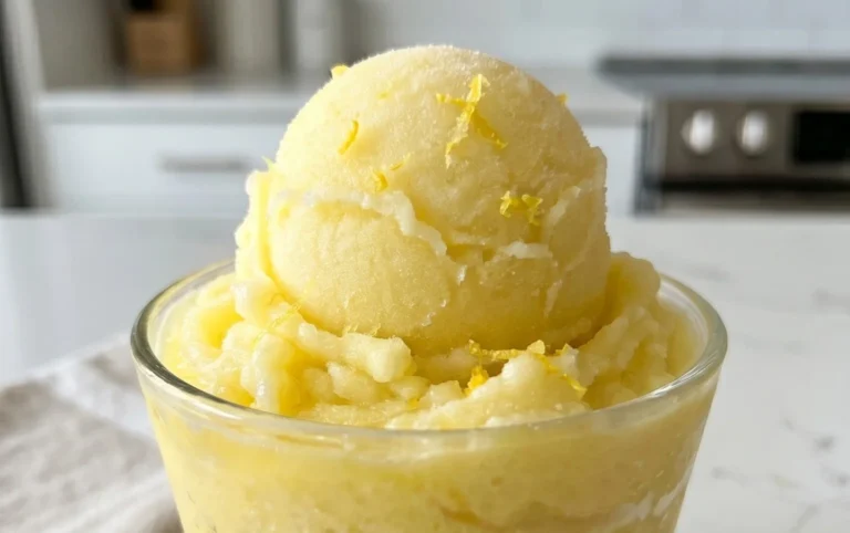 Lemon Sorbet