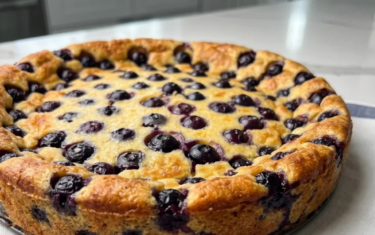 Lemon Blueberry Clafoutis