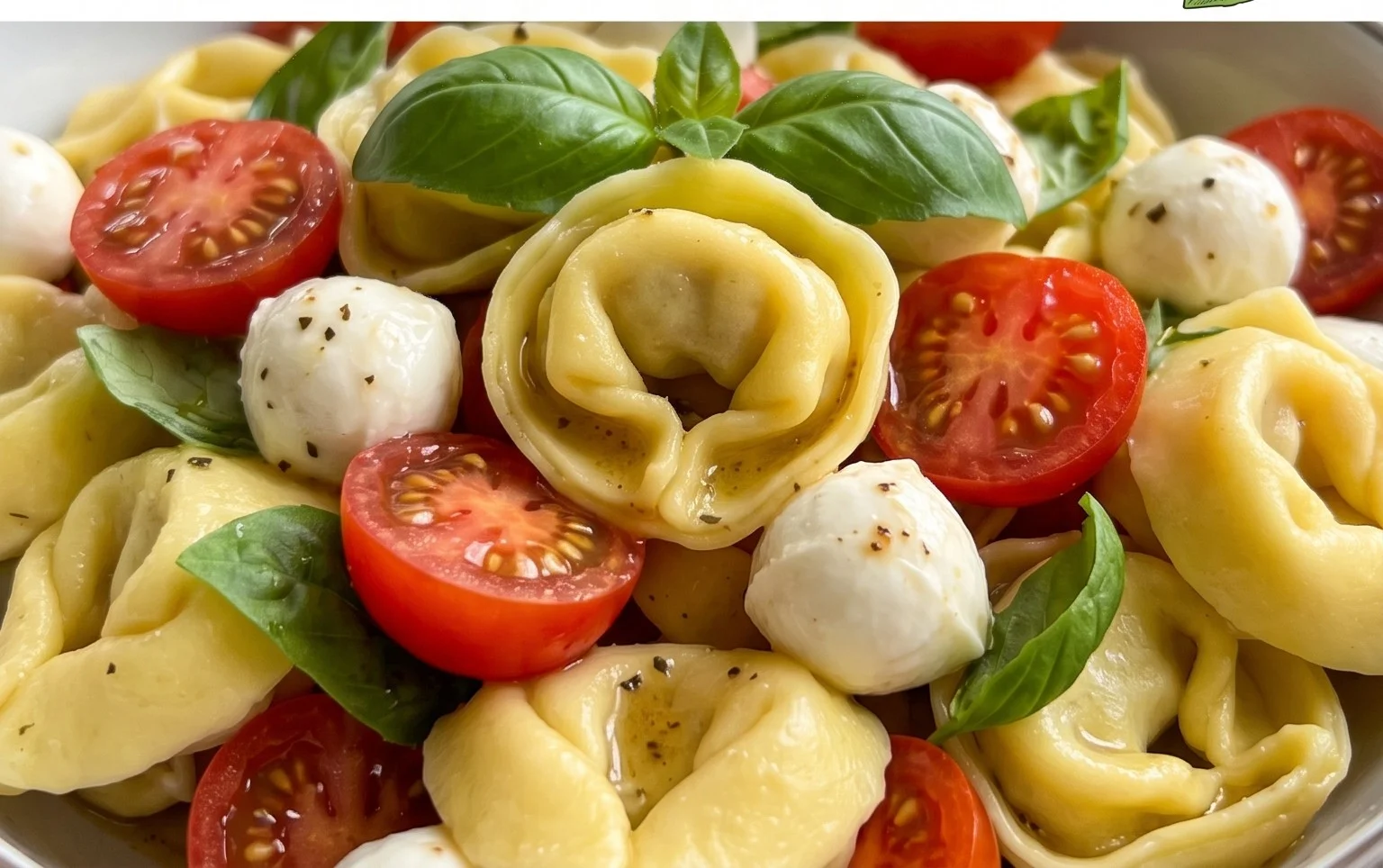 Tortellini Caprese Salad