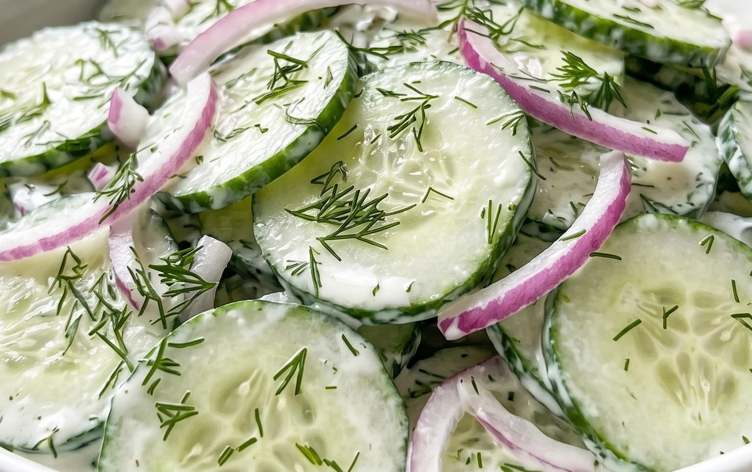 Polish Cucumber Salad