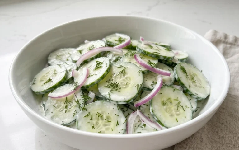 Polish Cucumber Salad