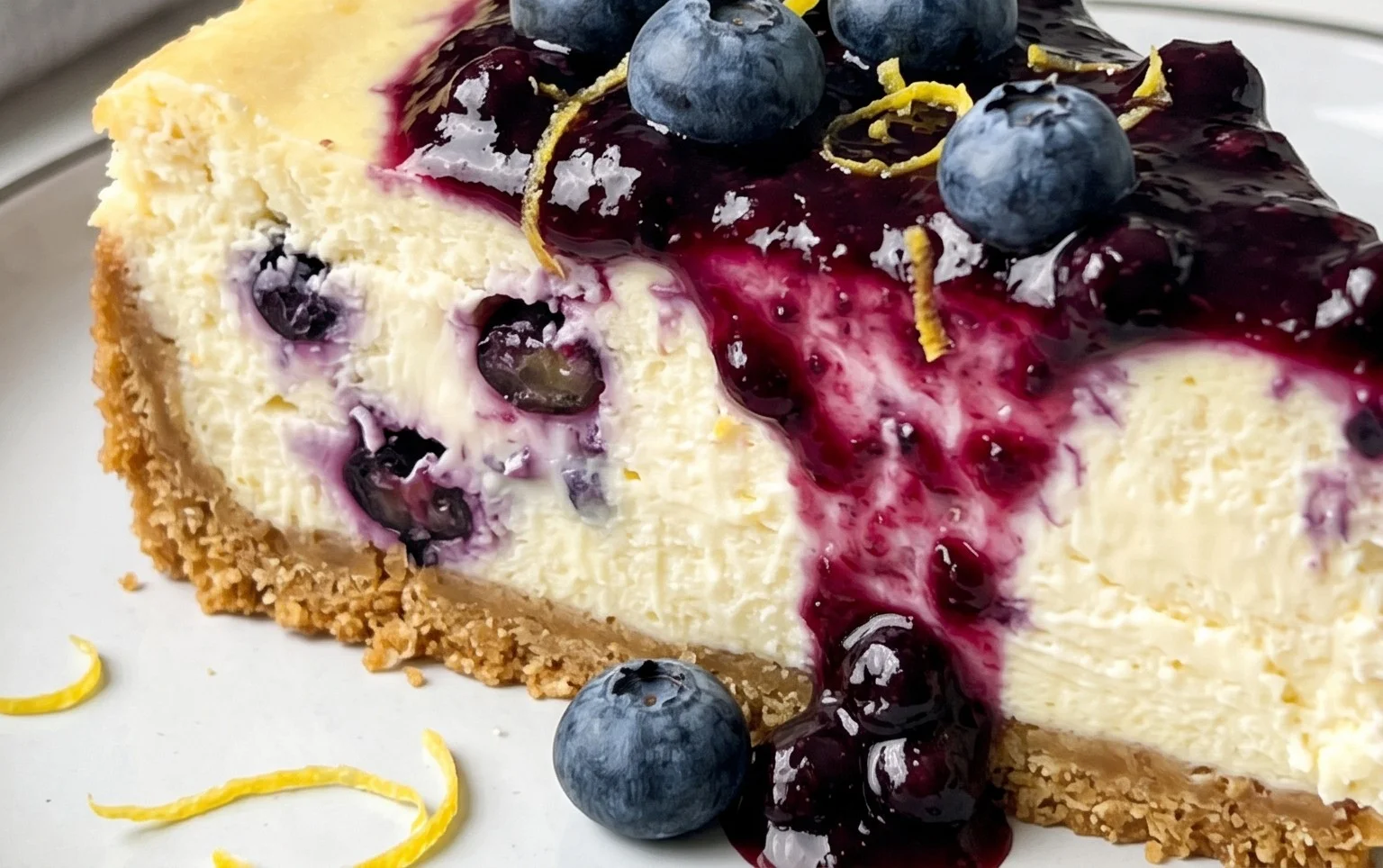 Lemon Blueberry Cheesecake