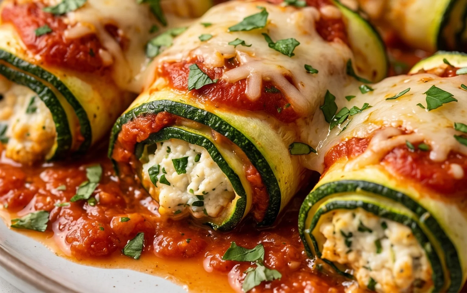 Vegan Zucchini Rollatini