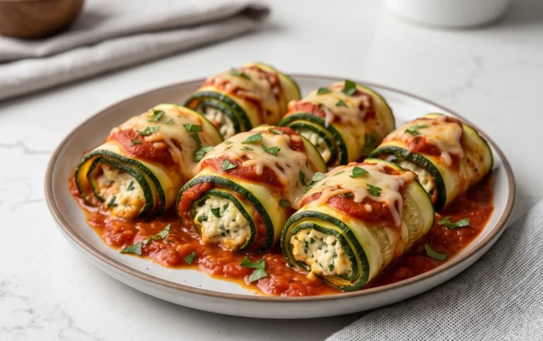 Vegan Zucchini Rollatini