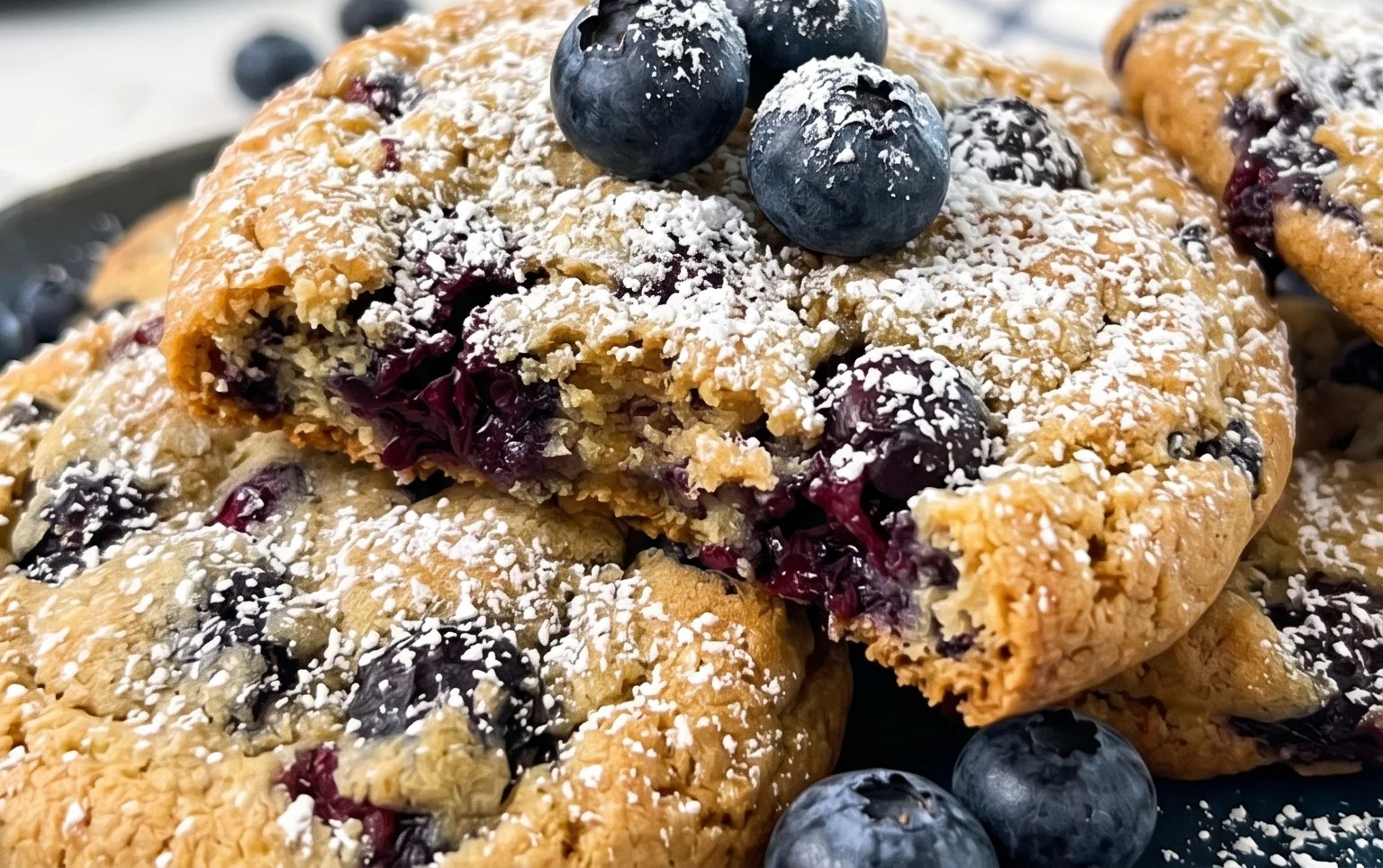 Best Ever Blueberry Cookies