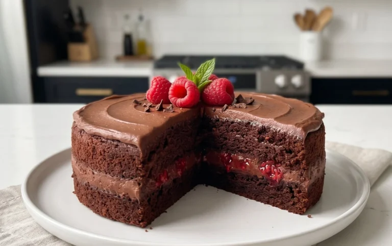 Chocolate Raspberry Cake