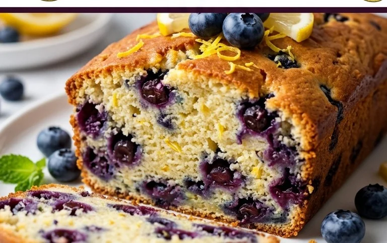 Blueberry and Lemon Loaf