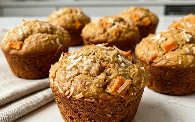 Anti-Inflammatory Coconut and Sweet Potato Muffin Recipe