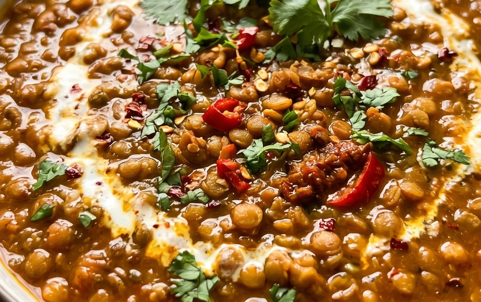 Spicy Red Lentil Curry