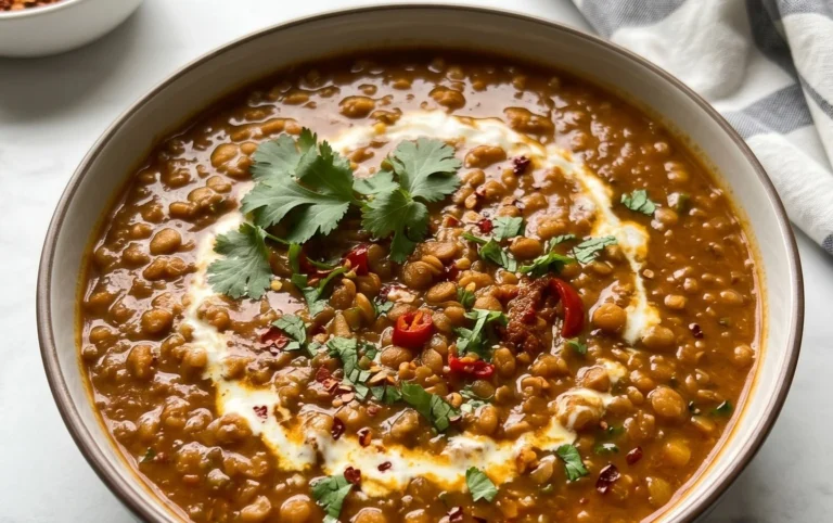 Spicy Red Lentil Curry