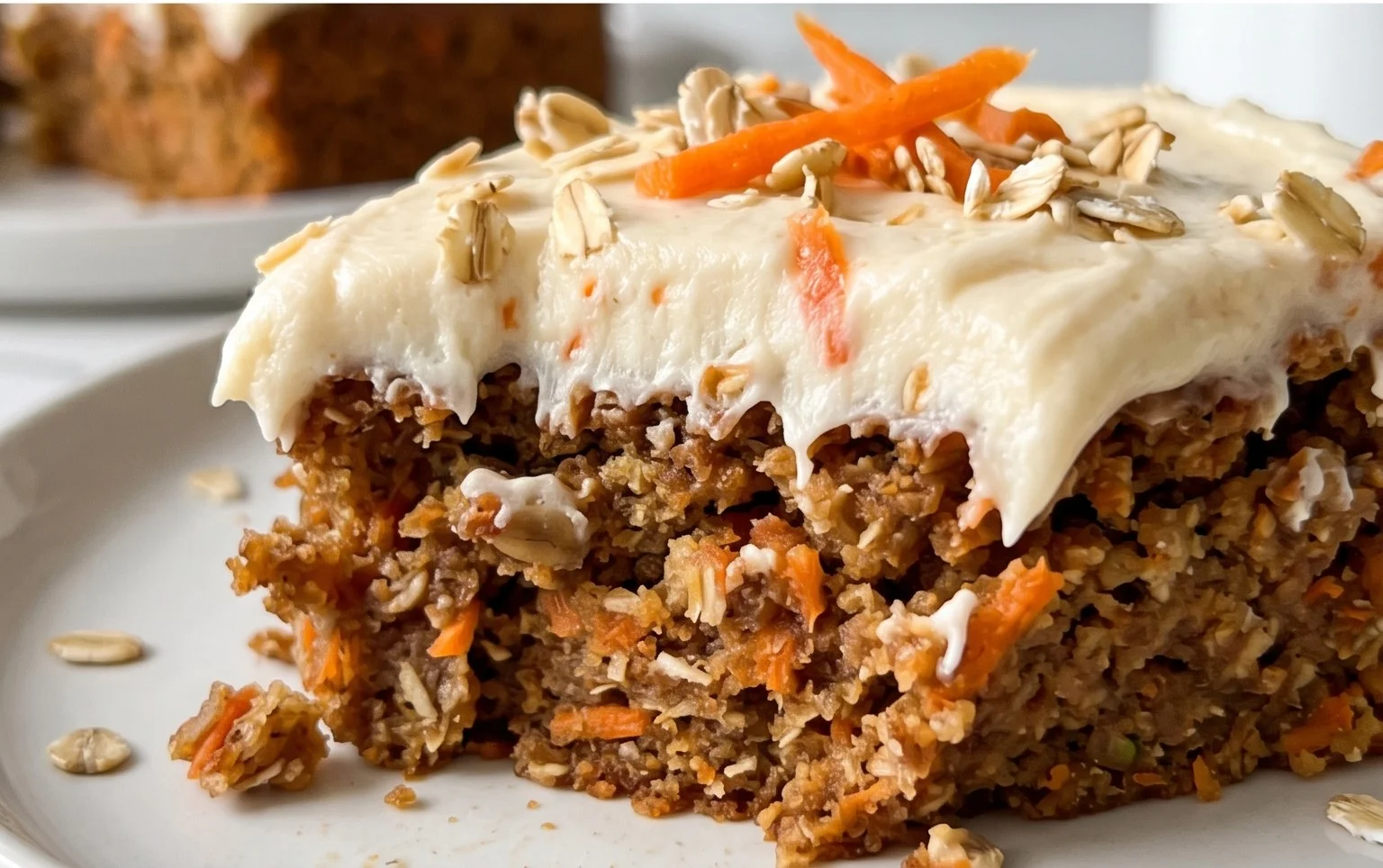 Easy Flourless Oatmeal Carrot Cake Recipe