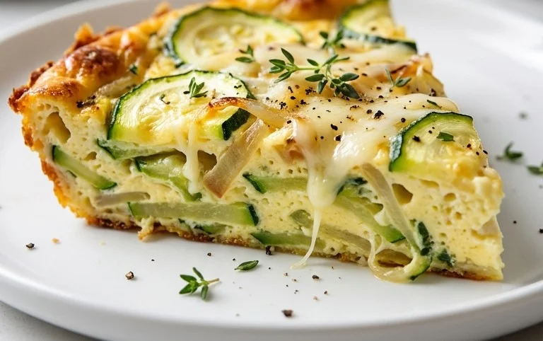 Crustless Zucchini Quiche Recipe