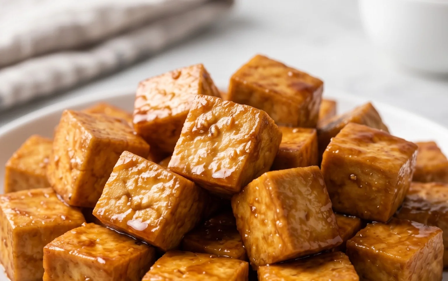 Honey Garlic Tofu