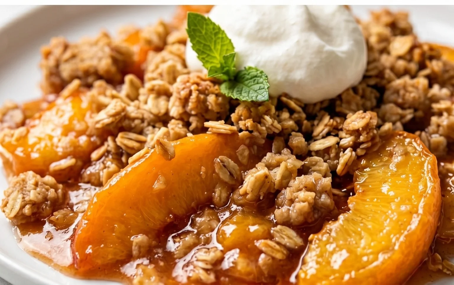 Peach Crisp