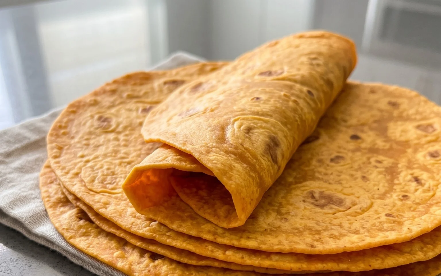Sweet Potato Tortillas (Gluten-Free Vegan Wraps)